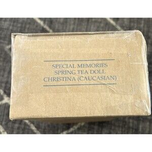 Never Opened Avon Special Memories Spring Tea Doll Christina